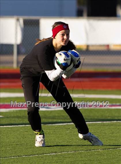 Thumbnail 1 in Pearland vs Bellaire (Pearland Soccer Classic) photogallery.