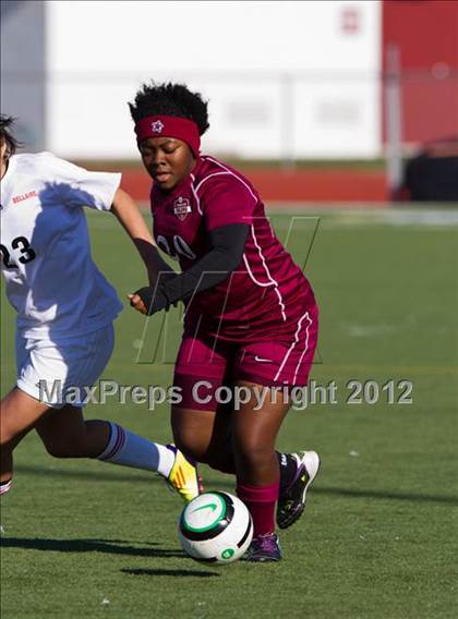 Thumbnail 1 in Pearland vs Bellaire (Pearland Soccer Classic) photogallery.