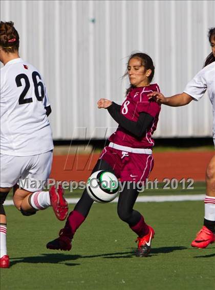 Thumbnail 1 in Pearland vs Bellaire (Pearland Soccer Classic) photogallery.