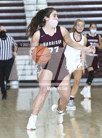 Thumbnail 3 in Harrison vs Albertus Magnus (Slam Dunk Showcase) photogallery.