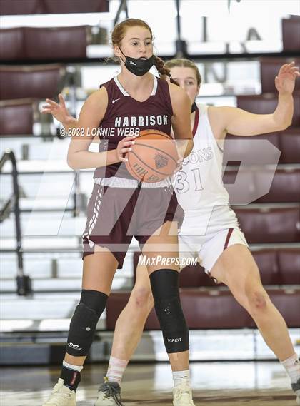 Thumbnail 1 in Harrison vs Albertus Magnus (Slam Dunk Showcase) photogallery.