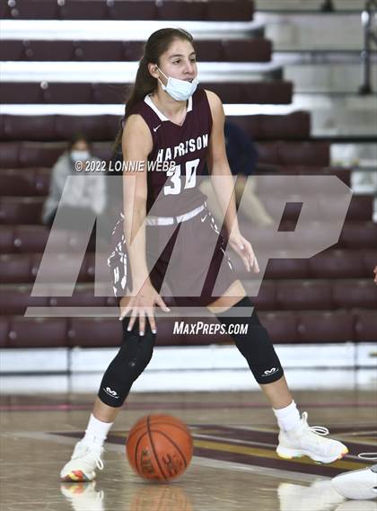 Thumbnail 2 in Harrison vs Albertus Magnus (Slam Dunk Showcase) photogallery.