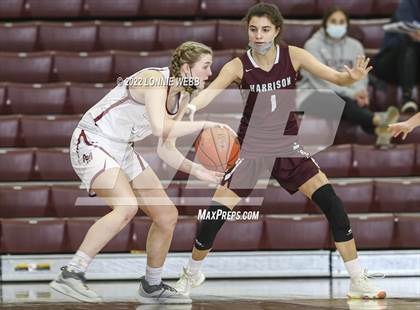 Thumbnail 3 in Harrison vs Albertus Magnus (Slam Dunk Showcase) photogallery.