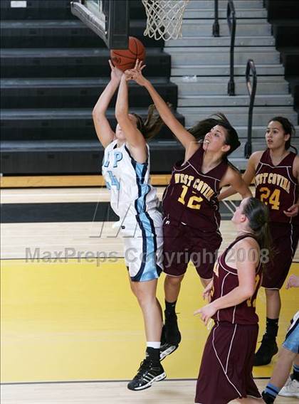 Thumbnail 3 in West Covina vs. Our Lady of Peace (So Cal Holiday Classic) photogallery.