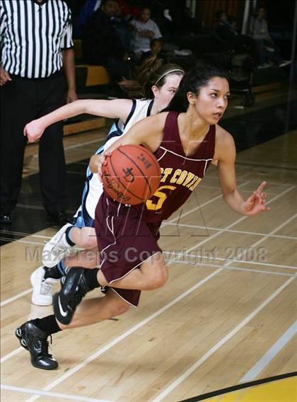 Thumbnail 3 in West Covina vs. Our Lady of Peace (So Cal Holiday Classic) photogallery.