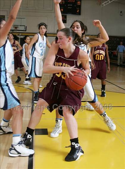 Thumbnail 2 in West Covina vs. Our Lady of Peace (So Cal Holiday Classic) photogallery.