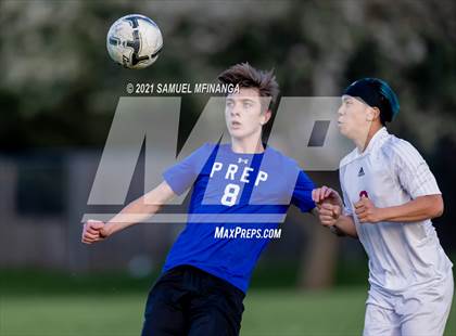 Thumbnail 3 in Papillion-LaVista vs Creighton Prep (Skutt JV Tournament) photogallery.