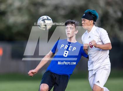 Thumbnail 1 in Papillion-LaVista vs Creighton Prep (Skutt JV Tournament) photogallery.