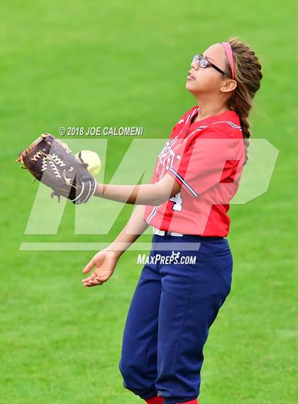 Thumbnail 3 in Roosevelt [Theodore] vs Houston [Sam] (SAISD Softball Tournament) photogallery.
