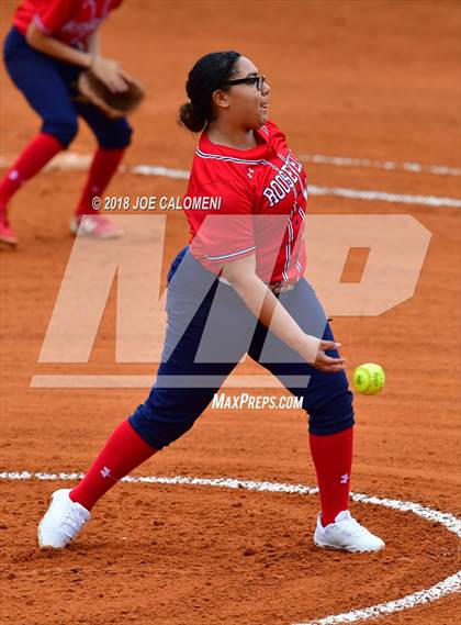 Thumbnail 1 in Roosevelt [Theodore] vs Houston [Sam] (SAISD Softball Tournament) photogallery.