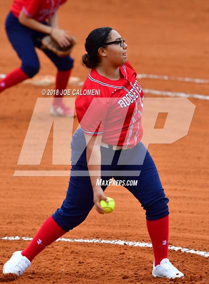 Thumbnail 3 in Roosevelt [Theodore] vs Houston [Sam] (SAISD Softball Tournament) photogallery.