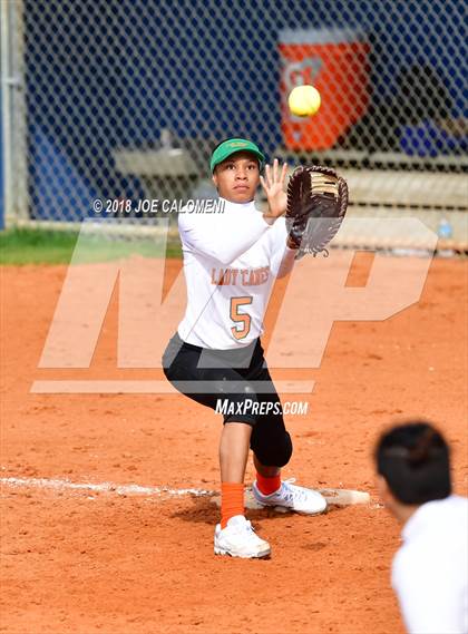 Thumbnail 2 in Roosevelt [Theodore] vs Houston [Sam] (SAISD Softball Tournament) photogallery.