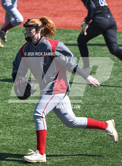 Thumbnail 3 in South Stanly vs Lake Norman (Blue Devil Softball Jamboree) photogallery.
