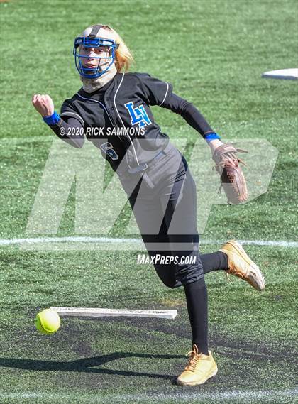 Thumbnail 3 in South Stanly vs Lake Norman (Blue Devil Softball Jamboree) photogallery.