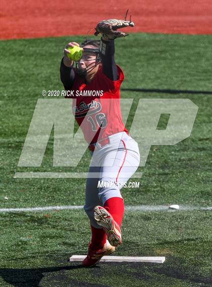 Thumbnail 2 in South Stanly vs Lake Norman (Blue Devil Softball Jamboree) photogallery.