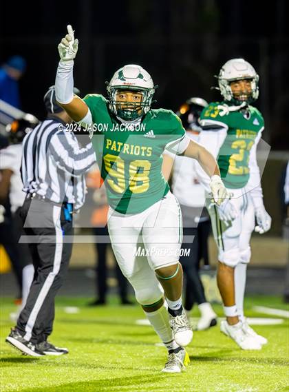 Thumbnail 3 in New Hanover @ Pinecrest (NCHSAA 4A EAST ROUND 1) photogallery.