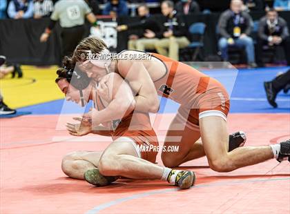 Thumbnail 1 in NYSPHSAA D2 State Championship Wrestling  photogallery.
