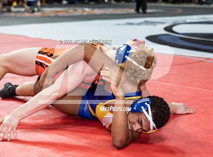 Thumbnail 2 in NYSPHSAA D2 State Championship Wrestling  photogallery.