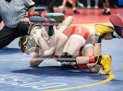 Thumbnail 2 in NYSPHSAA D2 State Championship Wrestling  photogallery.
