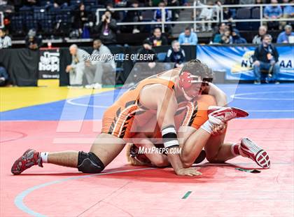 Thumbnail 1 in NYSPHSAA D2 State Championship Wrestling  photogallery.