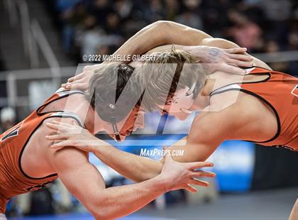 Thumbnail 2 in NYSPHSAA D2 State Championship Wrestling  photogallery.