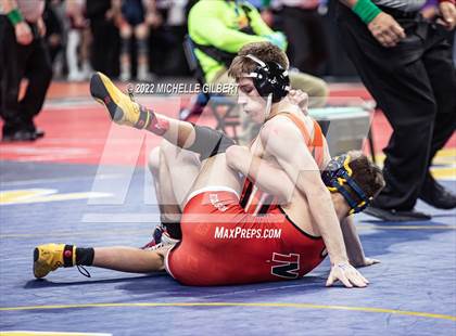 Thumbnail 2 in NYSPHSAA D2 State Championship Wrestling  photogallery.