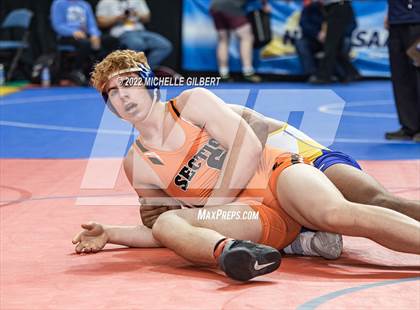 Thumbnail 2 in NYSPHSAA D2 State Championship Wrestling  photogallery.