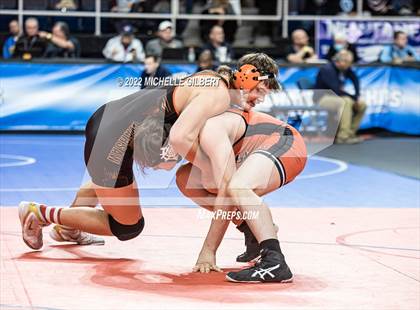 Thumbnail 1 in NYSPHSAA D2 State Championship Wrestling  photogallery.