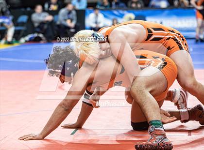 Thumbnail 1 in NYSPHSAA D2 State Championship Wrestling  photogallery.