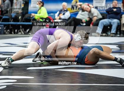 Thumbnail 1 in NYSPHSAA D2 State Championship Wrestling  photogallery.