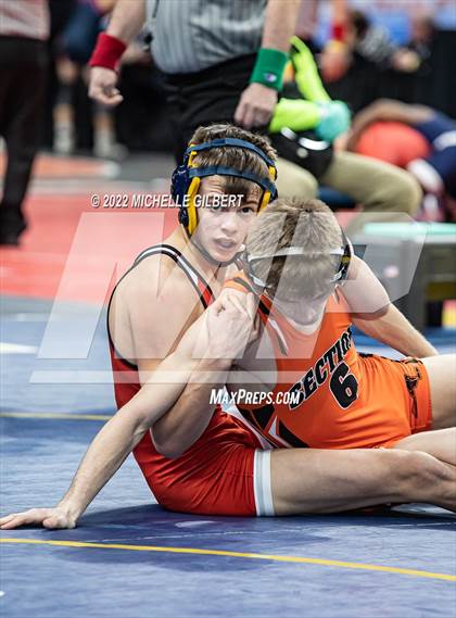 Thumbnail 3 in NYSPHSAA D2 State Championship Wrestling  photogallery.