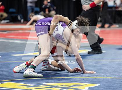 Thumbnail 3 in NYSPHSAA D2 State Championship Wrestling  photogallery.