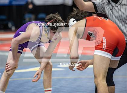 Thumbnail 1 in NYSPHSAA D2 State Championship Wrestling  photogallery.