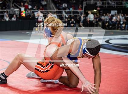 Thumbnail 3 in NYSPHSAA D2 State Championship Wrestling  photogallery.