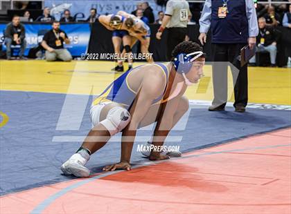 Thumbnail 2 in NYSPHSAA D2 State Championship Wrestling  photogallery.