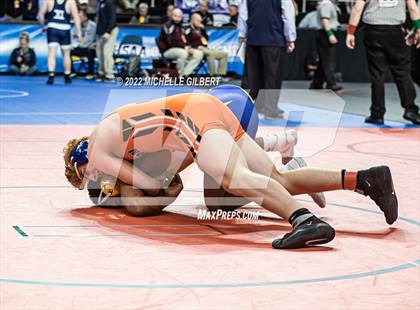Thumbnail 3 in NYSPHSAA D2 State Championship Wrestling  photogallery.