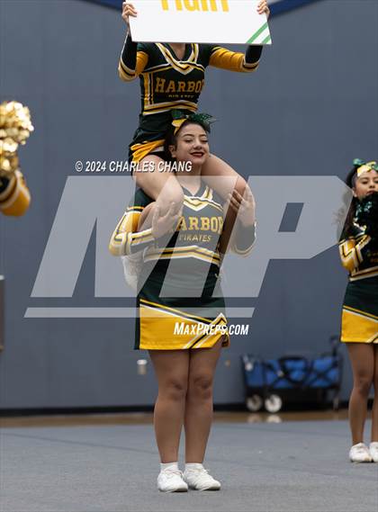 Thumbnail 1 in Harbor - CIF Northern Regional Cheer Championships photogallery.