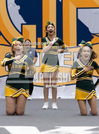Thumbnail 1 in Harbor - CIF Northern Regional Cheer Championships photogallery.