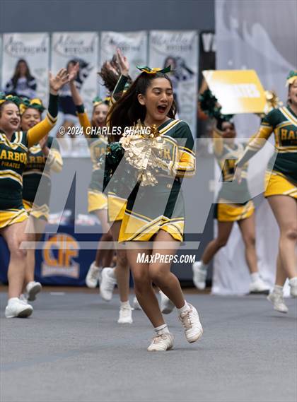 Thumbnail 1 in Harbor - CIF Northern Regional Cheer Championships photogallery.