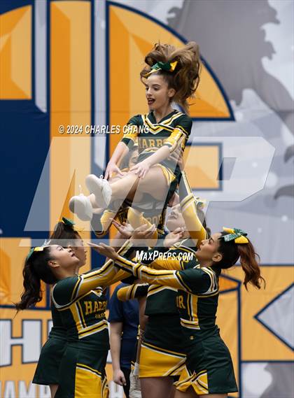 Thumbnail 1 in Harbor - CIF Northern Regional Cheer Championships photogallery.