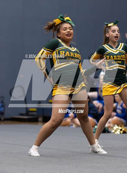 Thumbnail 1 in Harbor - CIF Northern Regional Cheer Championships photogallery.