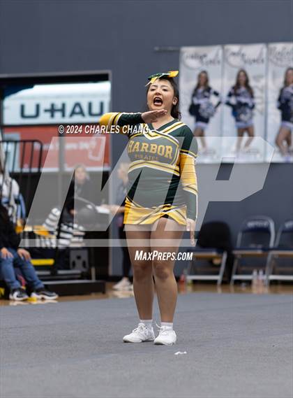 Thumbnail 1 in Harbor - CIF Northern Regional Cheer Championships photogallery.