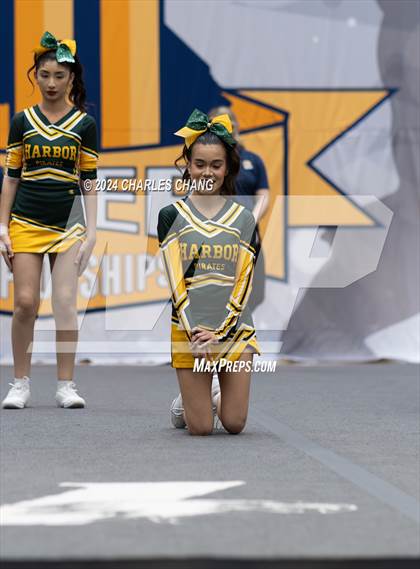 Thumbnail 2 in Harbor - CIF Northern Regional Cheer Championships photogallery.