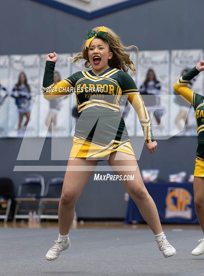 Thumbnail 1 in Harbor - CIF Northern Regional Cheer Championships photogallery.