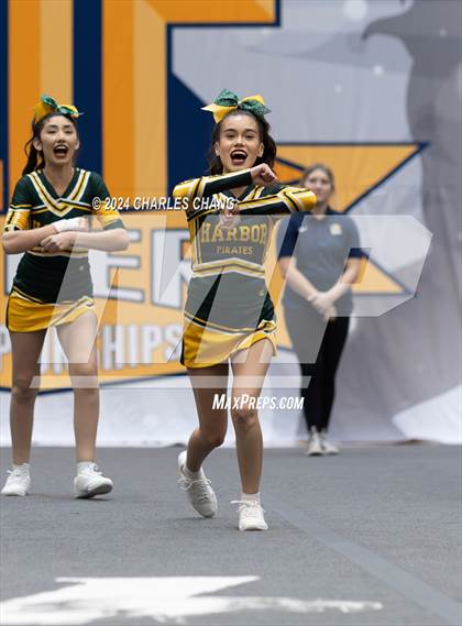 Thumbnail 2 in Harbor - CIF Northern Regional Cheer Championships photogallery.