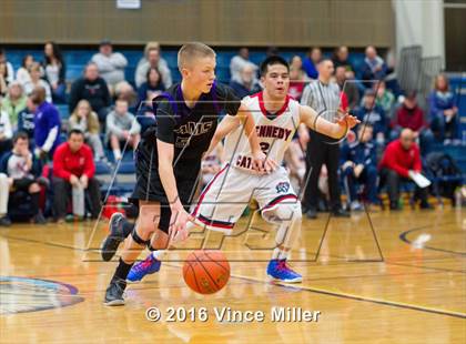 Thumbnail 3 in Kennedy Catholic vs North Thurston (WIAA 3A District 3 Playoffs) photogallery.