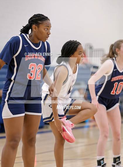 Thumbnail 2 in Dunwoody vs Whitefield Academy (MLK Luella HoopKlub Showcase) photogallery.
