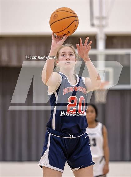 Thumbnail 2 in Dunwoody vs Whitefield Academy (MLK Luella HoopKlub Showcase) photogallery.