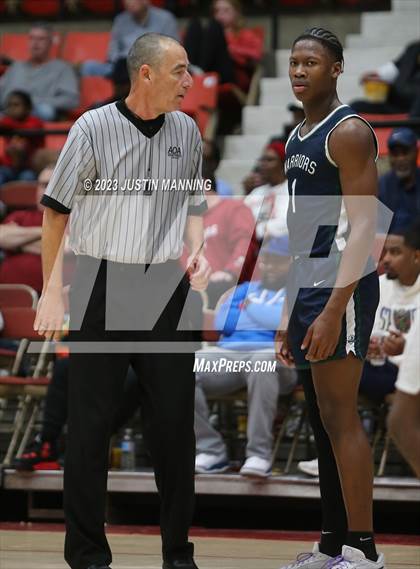 Thumbnail 2 in Little Rock Christian Academy vs. McDonough (King Cotton Classic) photogallery.
