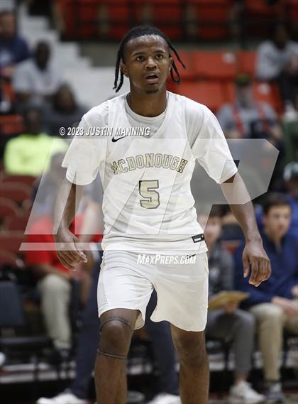 Thumbnail 2 in Little Rock Christian Academy vs. McDonough (King Cotton Classic) photogallery.